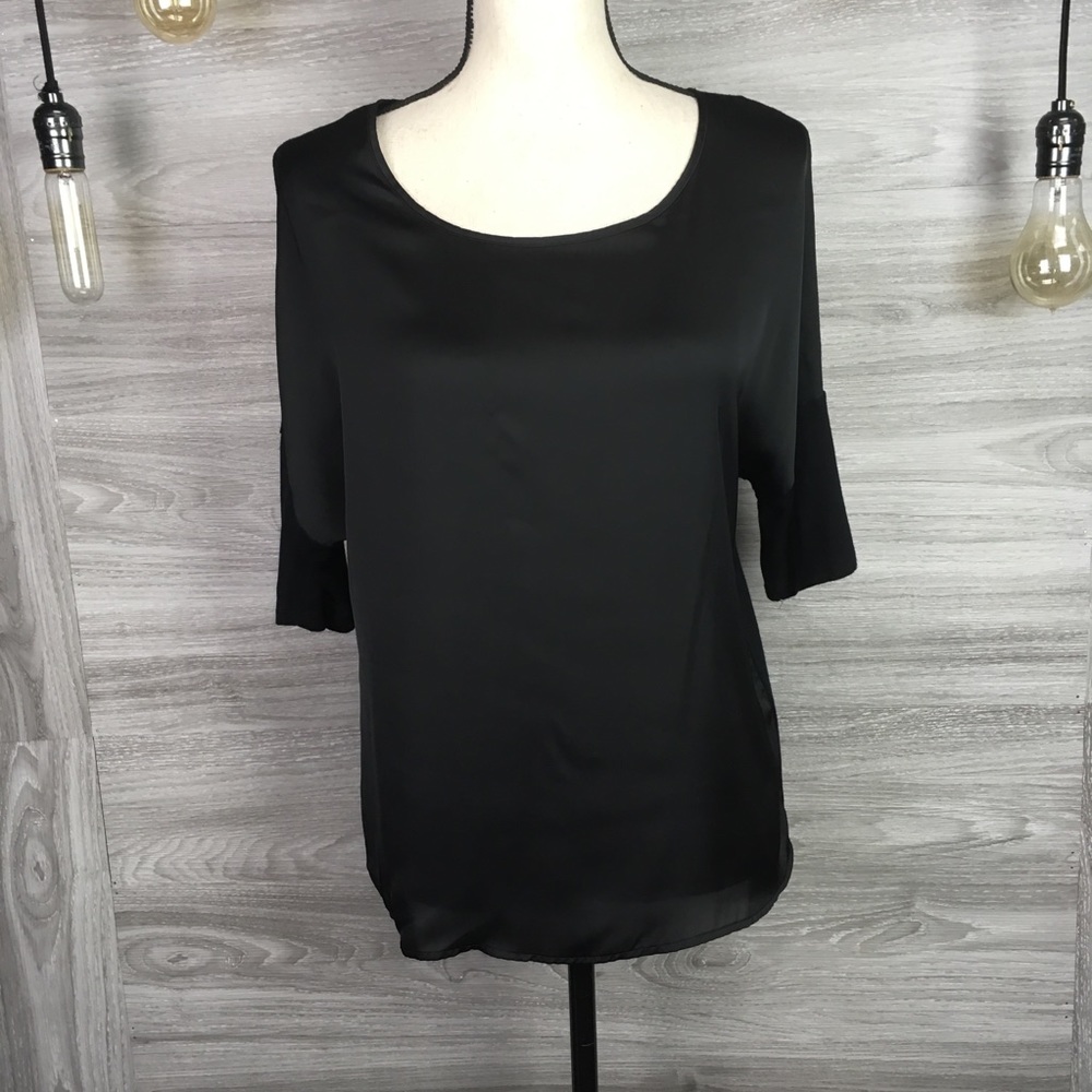 Jaclyn Smith 2 Tone Scoop Neck Size S